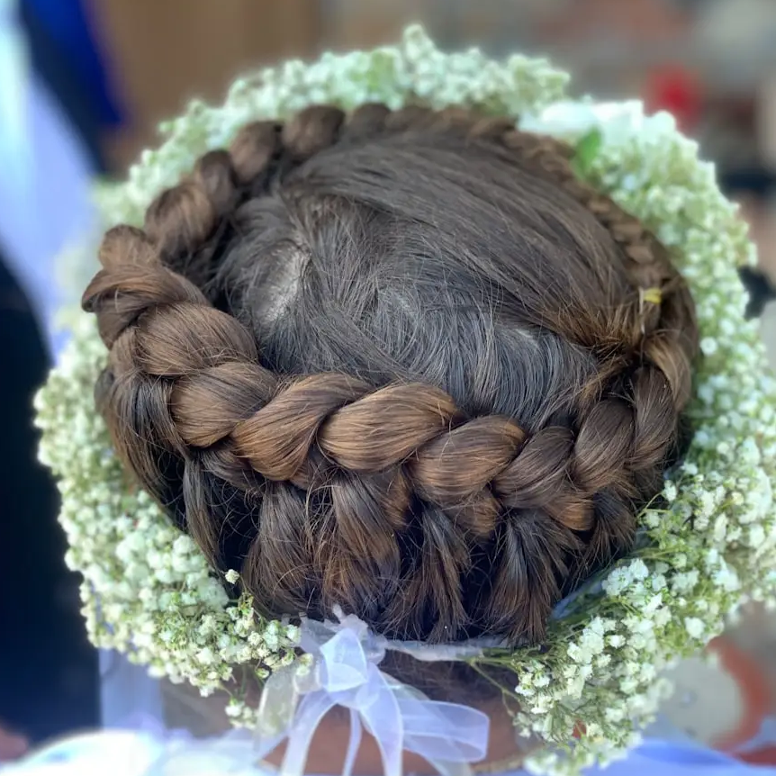 Reception hair