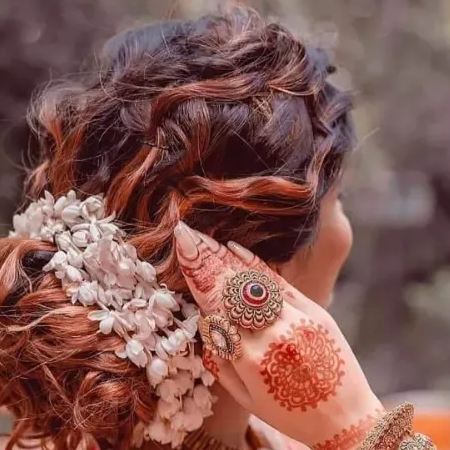 Wedding hair