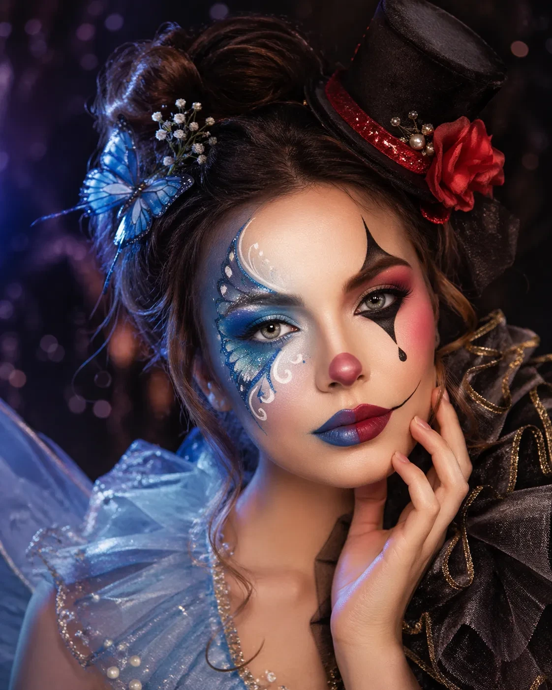 Professional fancy dress makeup