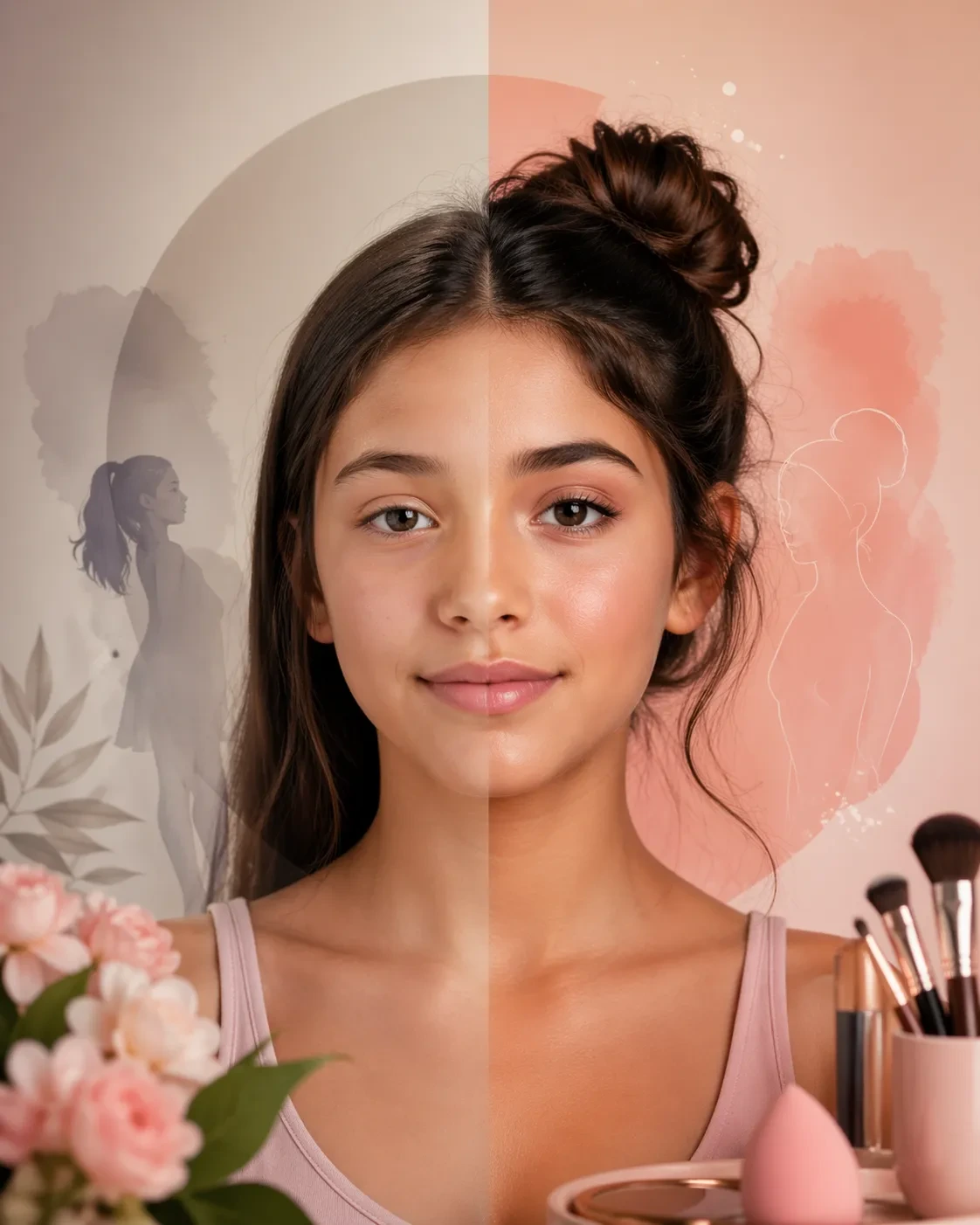 Professional puberty function makeup