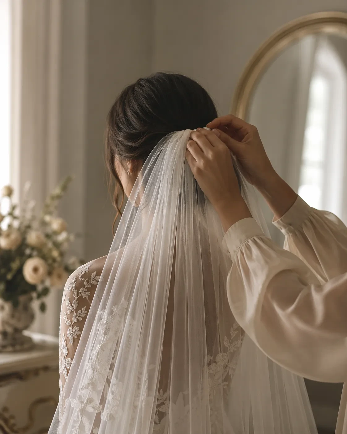 Veil setting